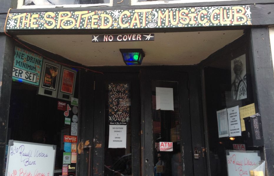 Guide to the Spotted Cat Music Club