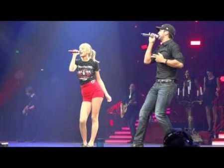 luke bryan duet taylor swift sings with luke bryan in nashville red luke bryan duet taylor swift sings with luke bryan in nashville red