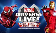 Marvel Universe LIVE! Super Heroes Assemble tickets at The SSE Hydro, Glasgow