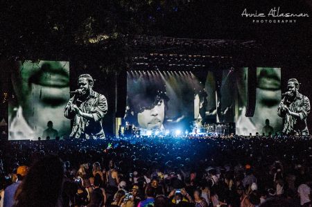 Kendri Lamas performs at Panorama on Saturday
