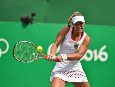 Germany's Angelique Kerber did away with Colombia’s Mariana Duque-Marino at the 2016 Olympics 

