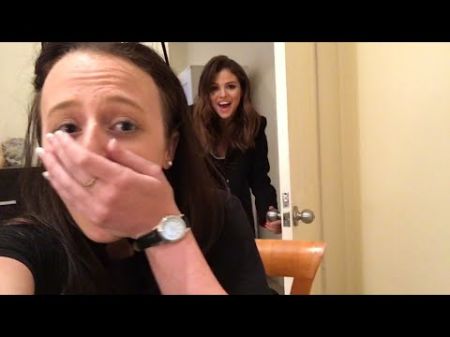 Watch: Selena Gomez sneaks into fan's house for a surprise