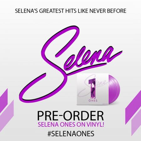 Selena vinyl record

