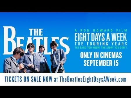 Beatles-Ron Howard film playing second week at a few theaters in Canada