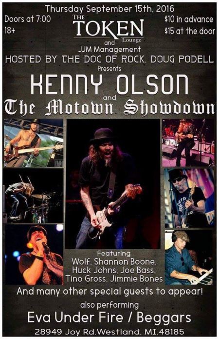 Interview: Kenny Olson and the Motown Showdown hitting the Token