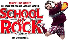 School of Rock The Musical tickets at New London Theatre, London tickets at New London Theatre, London