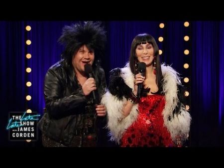 Cher and James Corden perform 'I Got You Bae' on 'The Late Late Show'