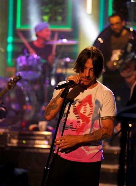 lead singer anthony kiedis sets the emotional tone for the band